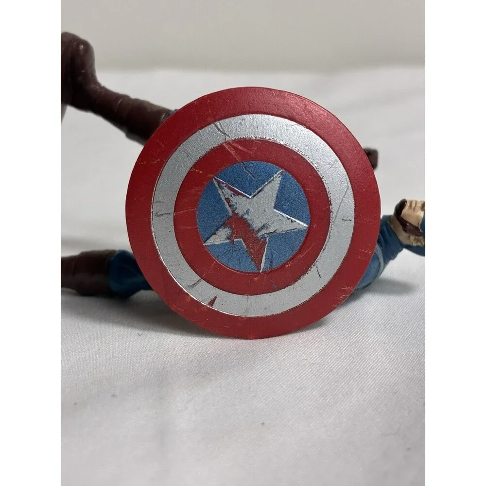Marvel Captain America Figure Cake Topper 3.5